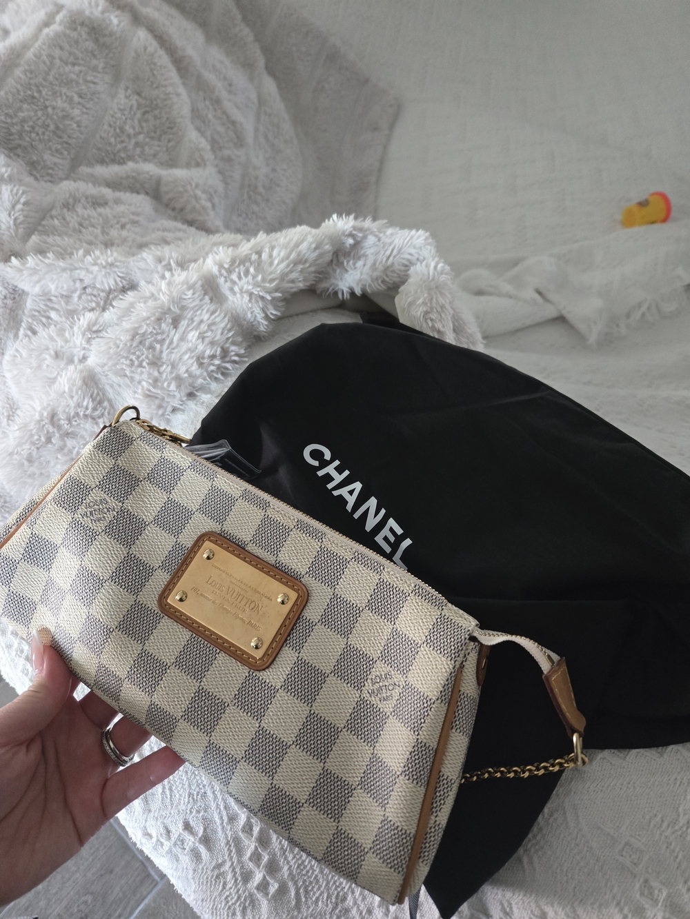 Louis Vuitton Damier Azur Crossbody Bag